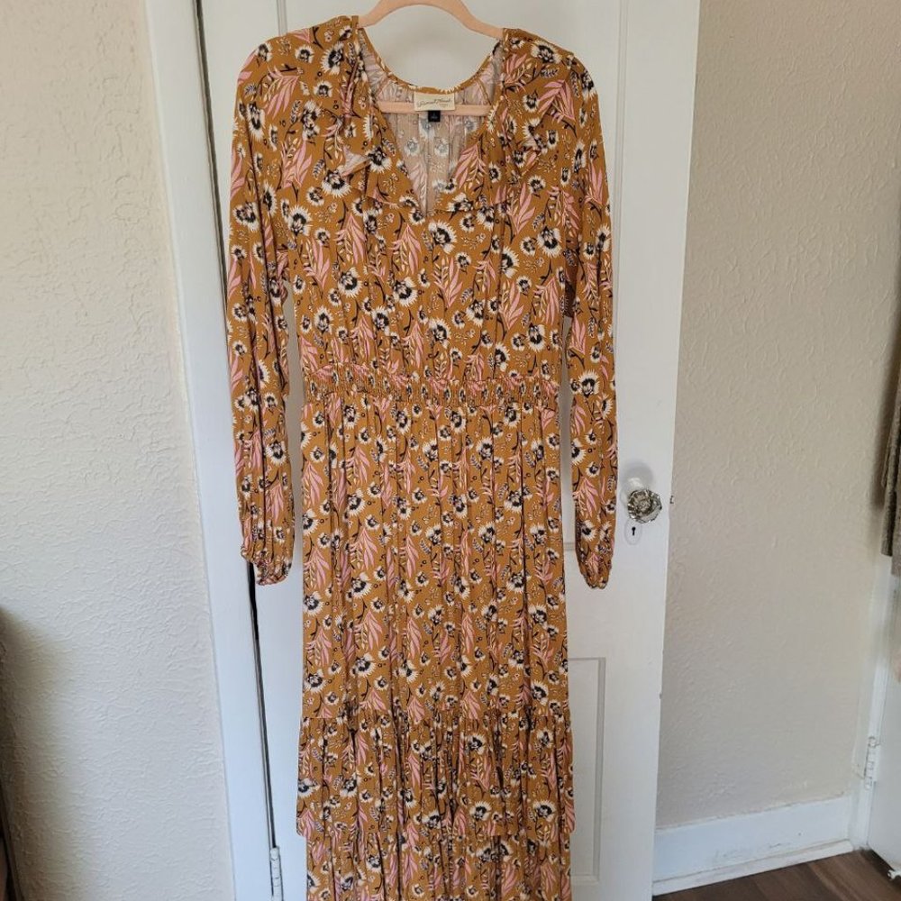 Universal Thread Boho Ruffled Dress - Picture 5 of 8